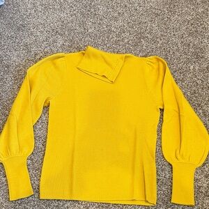 Mustard Yellow Women's Sweater